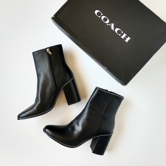 coach studded boots